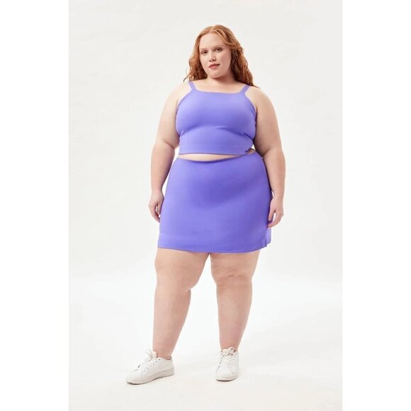 💕GIRLFRIEND COLLECTIVE💕 Sport Skort ~ Wild Iris Purple Medium M NWT - Picture 1 of 6